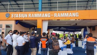 Tinjau Stasiun Rammang-Rammang, Mentri Perhubungan Janji Siapkan Fasilitas Pengembangan Wisata