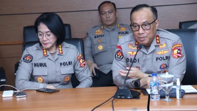 Polri, KPU, Bawaslu, KPI, PWI dan Dewan Pers Bertemu, Bahas Pencegahan Berita Hoax Jelang Pemilu 2024