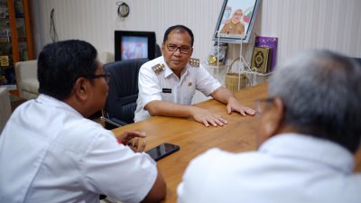 KKB TMI Kelurahan Bangkala Kungjungi Wali Kota Makassar Untuk Dikukuhkan Dirapat Kerja Pengurus