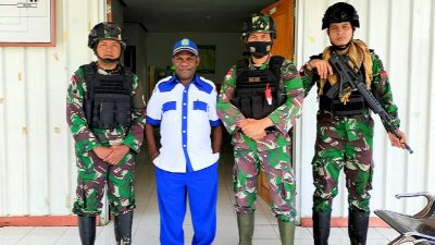 Inilah Komitmen Satgas YR 142/KJ dengan Puskesmas Untuk Masyarakat Eragayam