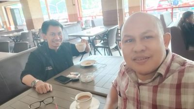 Sekretaris DPW BKNDI Sulsel Bincang Program Bersama ketua DPD BKNDI Maros