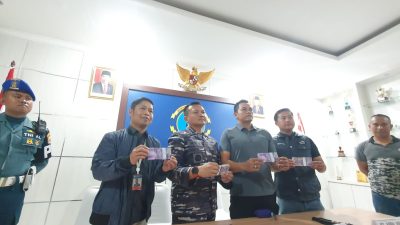 TNI AL Berhasil Gagalkan Peredaran Uang Palsu di Perairan Selat Sunda