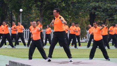 Pangkoopsud I melatih langsung Anggota Makoopsud I, Olahraga Beladiri Shorinji Kempo