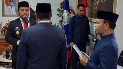 Mantan Bupati Pinrang dua Periode,Andi Aslam Dilantik Jadi Pj Sekprov di Mess Pemprov Sulsel Jakarta