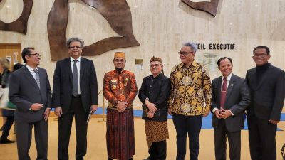 Gubernur Sulsel Menjadi Pembicara di Forum UNESCO Mewakili Indonesia