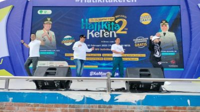 Rangkaian Acara Rekflesi 2 Tahun Kepemimpinan Bupati-Wakil Bupati Maros yang Digelar di Pelataran Alun-Alun Di ikuti Ribuan Masyarakat