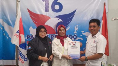Optimis Terpilih Kembali , Hj. Kartini Anggota DPRD Kota Makassar Dari Perindo Kembalikan Berkas Caleg