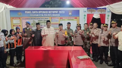 Malam Takbiran, Chaidir dan Forkopimda Check Kondisi Pos Ops Ketupat