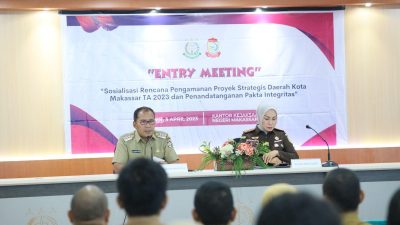 Danny Pomanto Minta Kejari Makassar Kawal Proyek Strategis Pemkot