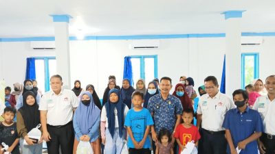 Perusahaan Penyedap Rasa Bagi-Bagi Santunan di Desa Temmappaduae