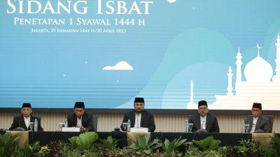 Hasil Sidang Isbat, Menang Tetapkan 1 Syawal Pada Hari Sabtu