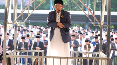 Farid Wajedi, Imam Shalat Id di Maros Yang Bikin Jamaah Menangis