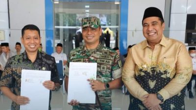 Perbaikan Jalan di Mallawa Sebentar Lagi Terwujud, Chaidir MoU dengan Kodim 1422 Maros