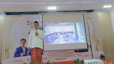 Silaturahmi Dengan Ratusan Pengurus KNPI Sulsel, Amran Sulaiman; Dahulukan Persatuan