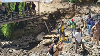 Kucurkan Anggaran Rp22 Miliar, Gubernur Sulsel Bantu Pemkab Pinrang Rintis Jalan di Letta-Kariango