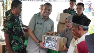 Hadiri Launching RTLH di Bajubodoa, Patarai Amir; Terimakasih TNI