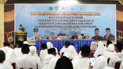 Suhartina dan Patarai Kompak Hadiri Bimbingan Manasik Haji