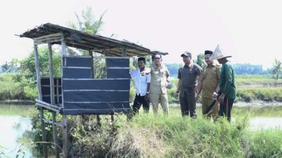 Patarai Amir Boyong OPD Maros Tinjau Lokasi Rawan Banjir di Nisombalia