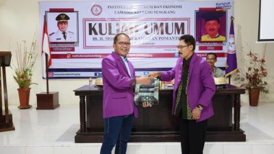 Rektor Institut Lamadukelleng Puji Pomanto; Pemimpin Teladan