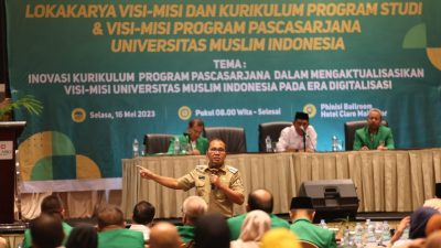 Danny Pomanto Paparkan Makassar Twice Better di Pasca Sarjana UMI