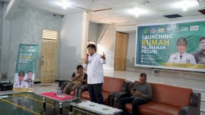 Hadir di Camba, Amar Ma’ruf Sulaiman Resmikan Rumah Pelayanan Petani