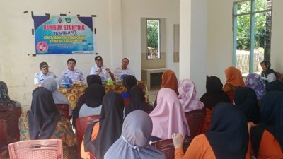Camat Marusu Buka Rembuk Stunting Triwulan 2 Desa Abulosibatang