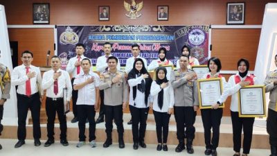 Perlindungan Perempuan dan Anak Indonesia Beri Penghargaan TRC ke Polres Maros
