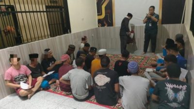 Cara Polisi Maros Bina Mental Tahanannya