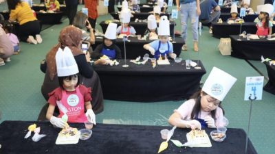 Serunya Melihat Aksi Koki Cilik di Aston Hotel Makassar
