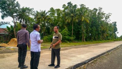 Andi Sudirman Sulaiman Tinjau Pembangunan Akses Jalan Bandara Arung Palakka Bone