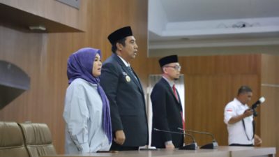 Wakil Ketua II DPRD Maros Hadiri Pelantikan OPD