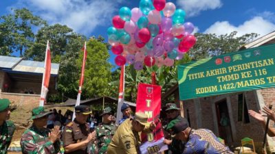 TMMD Resmi Ditutup, TNI Berhasil Rintis Jalan Sepanjang 4.150 Meter, Warga Pun Bahagia