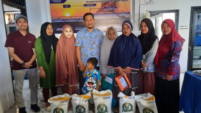 Pemdes Nisombalia Distribusikan Bantuan Pangan ke 312 KPM Desa