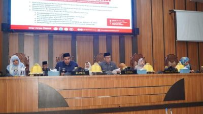 DPRD Maros Gelar Paripurna Penyerahan Lima Raperda
