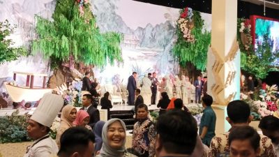 Intip Kemegahan Pernikahan Ketua KNPI Maros