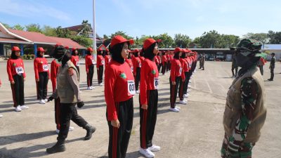 Pengenalan Lapangan, 74 Calon Paskibra Maros di Jemur 3 Jam