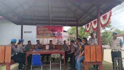 Tingkatkan Kemampuan Personil, Polsek Mallawa Gelar Polisi Belajar