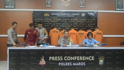 6 Komplotan Pencuri di Gudang Retail Modern Diringkus Polisi Maros