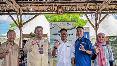 Chaidir Syam Promosikan Geopark Maros Pangkep di Oceanic Geoventure