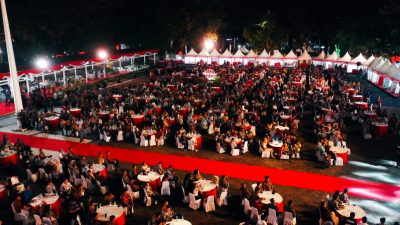 Ribuan Kades dan Lembaga se-Sulsel Kumpul di Rujab Gubernur