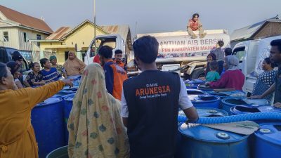 Selama Bertugas, Satgas Tanggap Bencana Kekeringan Maros Sudah Salurkan Puluhan Ribu Liter Air Bersih