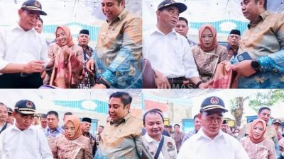 Hadir di Maros Menko PMK Kunjungi Pameran Produk BUMDES