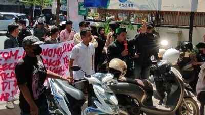 Duga Aniaya Nasabah Hingga Tewas, HMI Komisariat Hukum Unibos Geruduk FIF Makassar