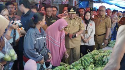 Bawa Tim Inflasi, Pj Gubernur Sulsel Pantau Harga di Pasar Maros