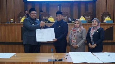 Rapat Pembahasan APBD Pemkab Maros Telah Ditetapkan. Bupati Chaidir: Untuk 2024 Berjumlah Rp1,6 Triliun