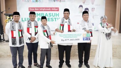 Buka Donasi Untuk Palestina, Warga Maros Sumbang Rp671.803.800