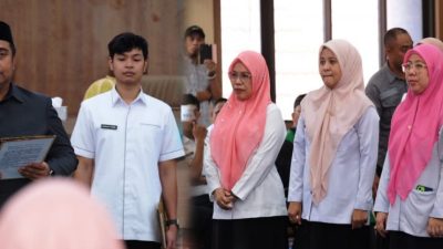 Bupati Maros Lantik Sejumlah PNS Dalam Jabatan Kepala Puskesmas, Pengawas Sekolah dan Kepala UPTD SKB