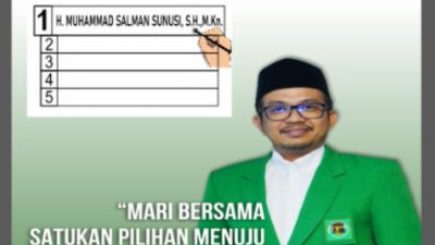 H.Salman Sunusi Buktikan Aspirasi Warga Perbaikan Dan Penerangan Jalan Di Kecamatan Simbang