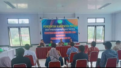 Pemda Maros Gelar Rapat Musyawarah Antar Desa di Kecamatan Mallawa