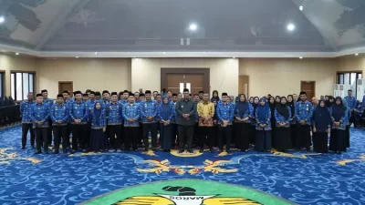 61 Eselon III dan IV Lingkup Pemkab Maros Dimutasi